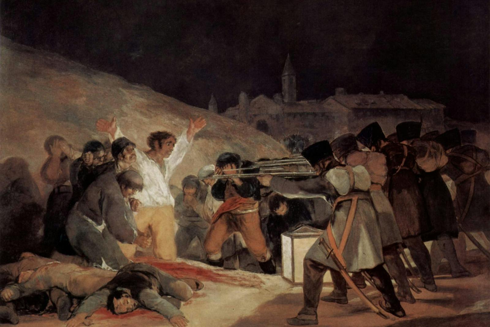 Dramatisches Gemälde im Museo del Prado